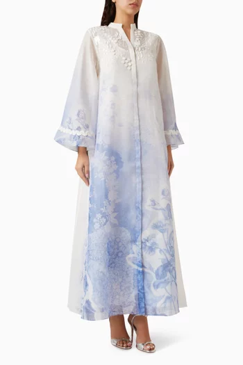 Aeris Embellished Dress in Organza