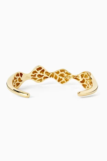 Dita Diamond Bangle in 14kt Gold