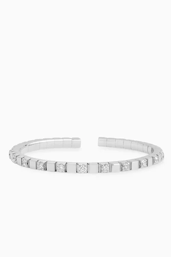 Shiraz Diamond Bangle in 14kt White Gold