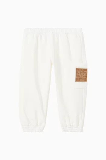 Logo Pocket Sweatpants in Cotton