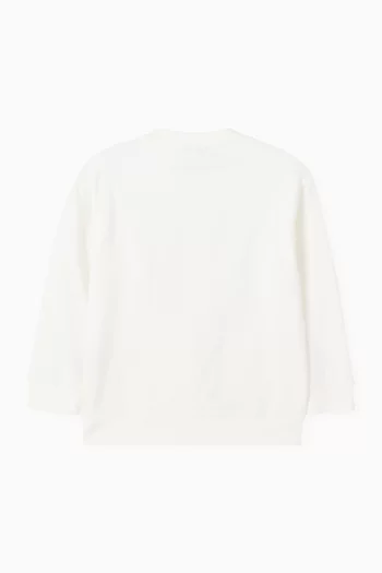 Fendi Did It First Sweatshirt in Cotton
