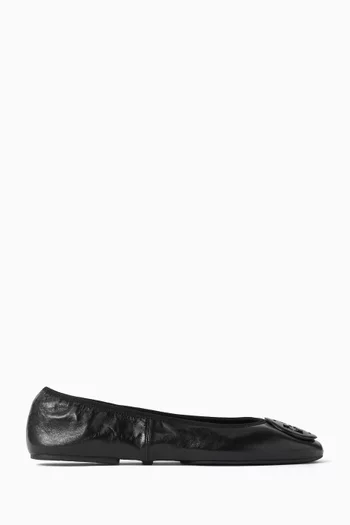 Reva Travel Ballet Flats in Nappa