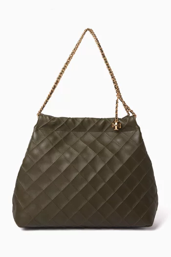 Fleming Hobo Bag in Leather