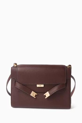 Lee Radziwill Shoulder Bag in Pebbled Leather