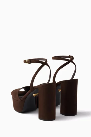 Platform 115 Sandals in Suede