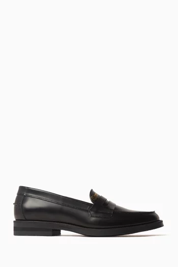 Wilde 'Thank you, Good Night' Penny Loafers in Italian Leather
