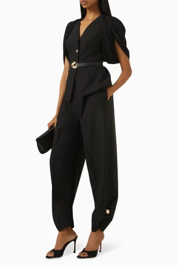 Cocoon-fit Pants