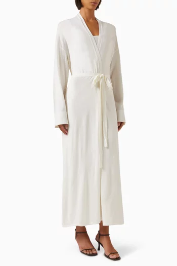 Long Cardigan in Wool-cashmere