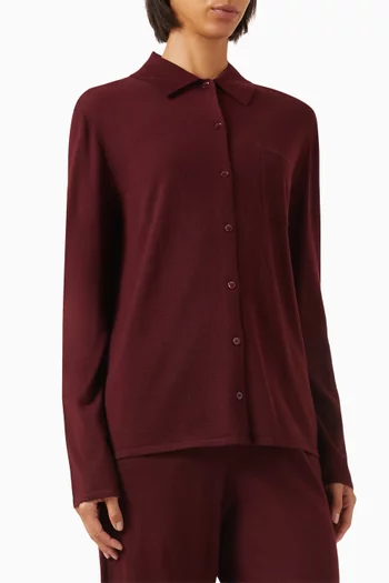 قميص صوف وكشمير