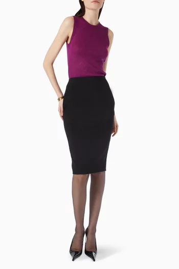 Tank Top in Cashmere & Silk Jersey