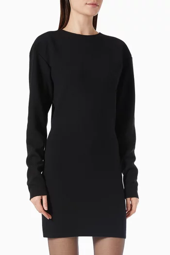 Sweater Mini Dress in Knit