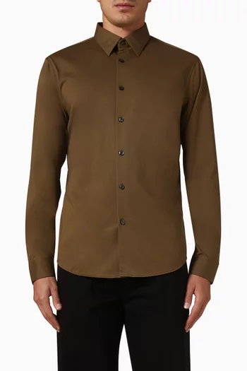 Sylvain Shirt in Structure Knit