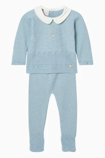 Knitted Sweater & Leggings in Wool