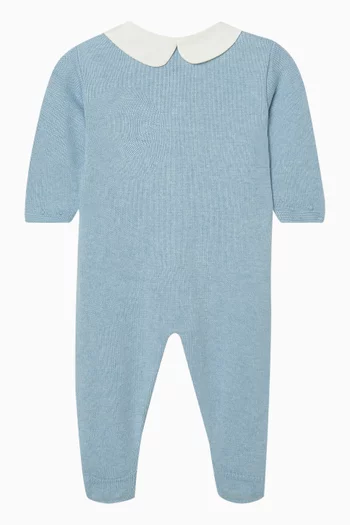 Logo Knitted Pyjama in Cotton-cashmere