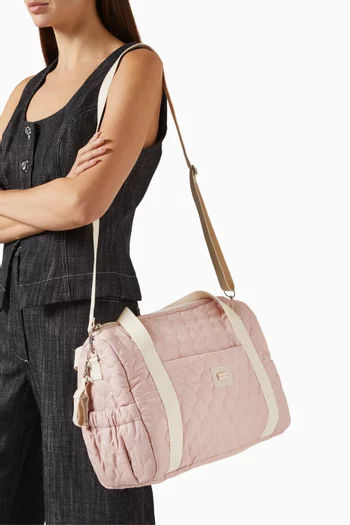 Quilted Baby Changing Bag