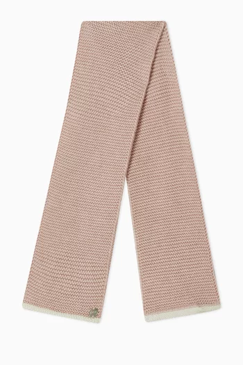 Hat & Scarf in Cashmere-knit