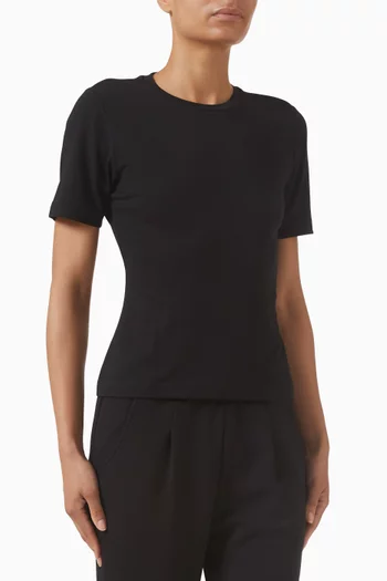 Regina Fitted T-shirt in Cotton-blend