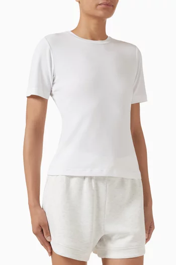 Regina Fitted T-shirt in Cotton-blend