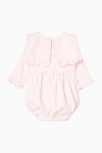 Bow Ruffle Romper