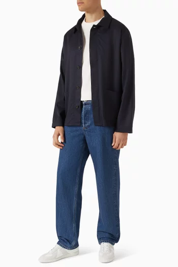 Fairfax Wide-leg Jeans in Denim