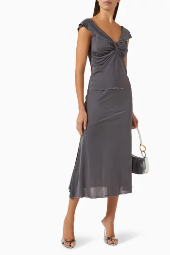River Twist Top in Viscose