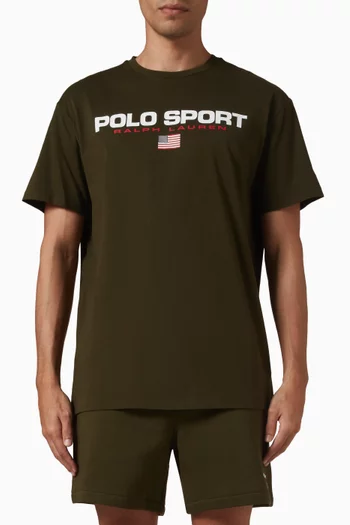 Logo T-shirt in Cotton