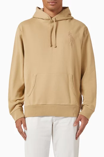 Big Polo Pony Hoodie in Cotton