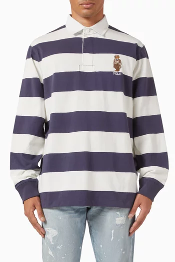 Polo Bear Rugby Shirt in Cotton