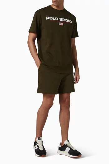 Logo Sweatshorts in Cotton-blend