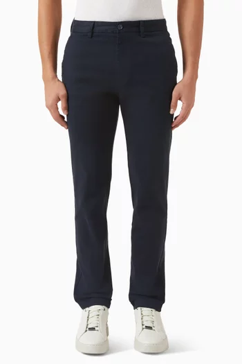 Kaiton Slim Pants in Cotton Twill
