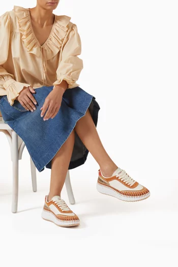 Nama Low-top Sneakers in Leather