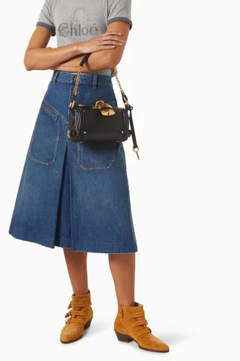 Small Paddington Chain Bag in Leather