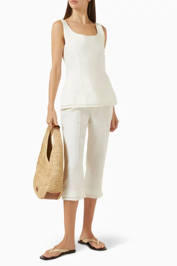 بلوزة إفي كتان