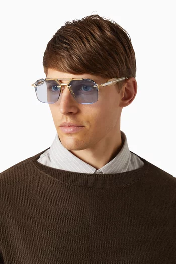 Silverton Sunglasses in Titanium & Acetate