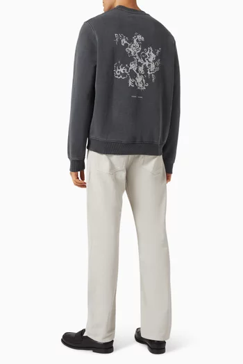 Saphil Sweatshirt in Cotton-blend