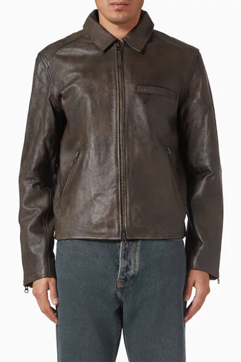 Sacliff X Jacket in Lamb Leather