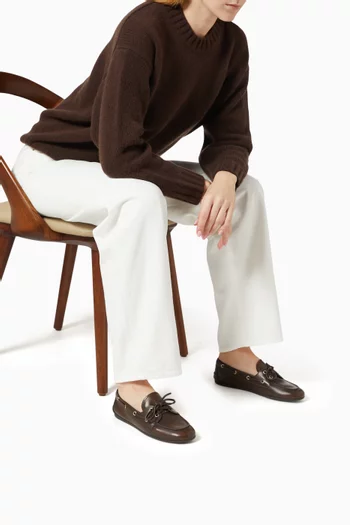Boast Brown Loafers is Washed Leather