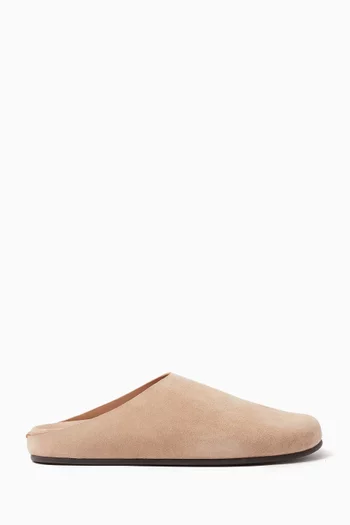 Cloguette Mules in Suede