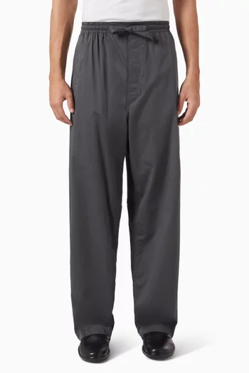 Pyjama Pants in Cotton Satin