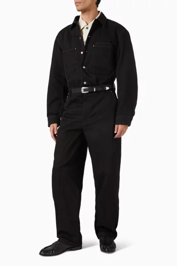 Workwear Overshirt in Denim