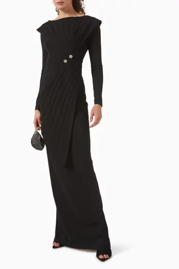 Salvia Maxi Dress in Cotton