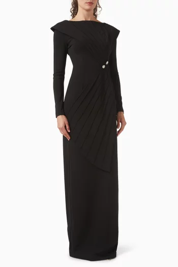 Salvia Maxi Dress in Cotton