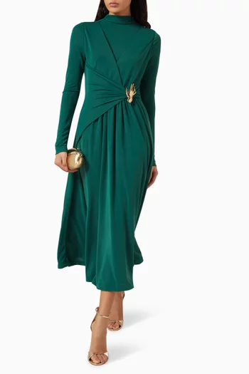 Lillian Dress in Poly-knit