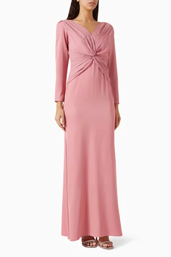 Knotted Maxi Dress