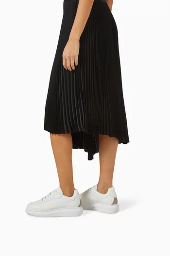 Oversized Sneakers in Calf Leather
