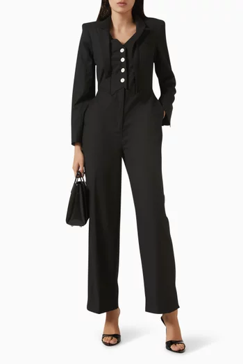 Paolo Jumpsuit in Terry-rayon