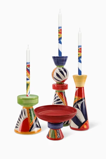 Large Candle Holder in Ceramic