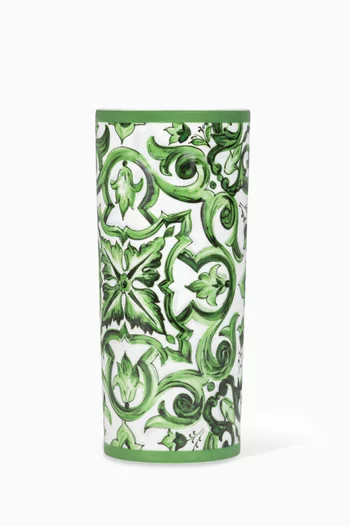 Cylindrical Porcelain Vase