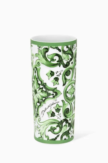 Cylindrical Porcelain Vase