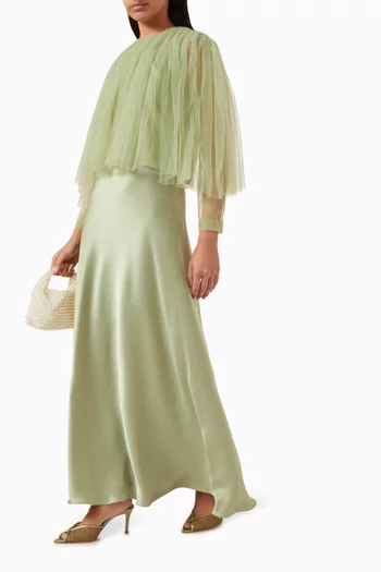 A-line Midi Skirt